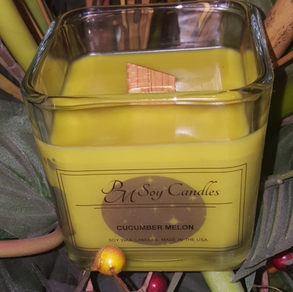 Pure soy candles